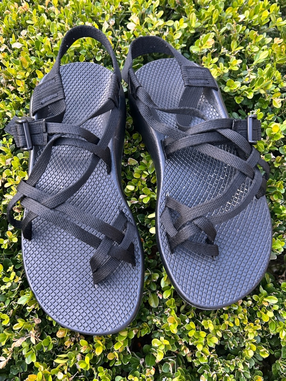 Chaco ZX2 Womens Classic Solid Black Water Sport Hiking Strappy Sandals 10W